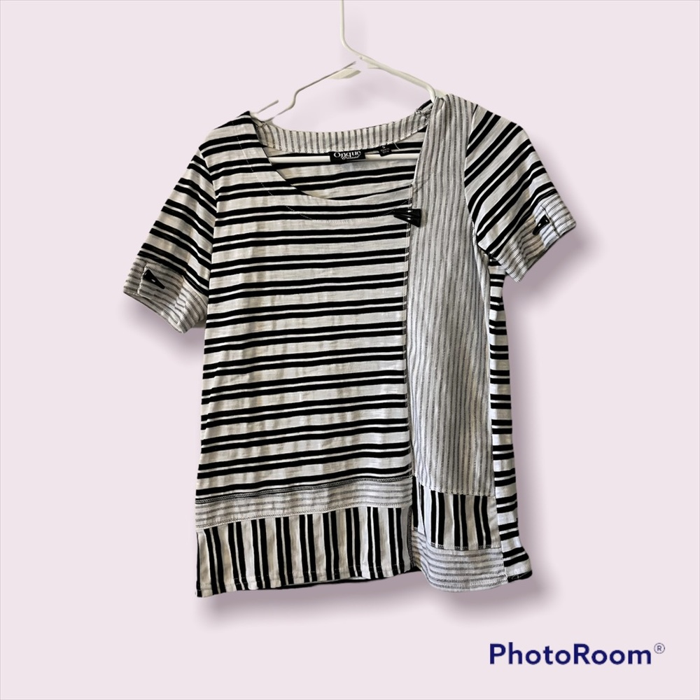 Fun Striped Modern T Shirt